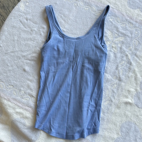 GAP Fitted Blue Tank Top - Picture 8 of 11